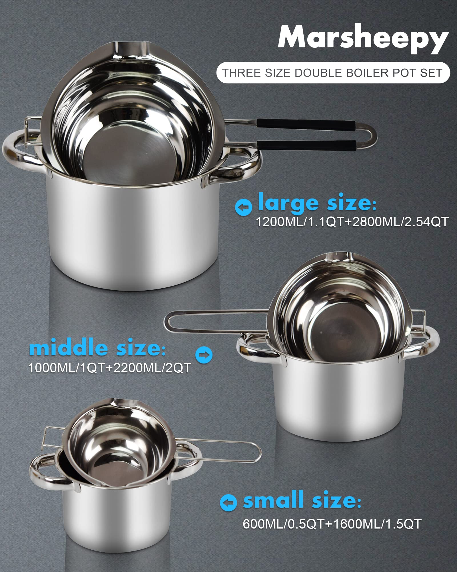 Marsheepy easy-clean design makes dishwasher or hand wash quick
