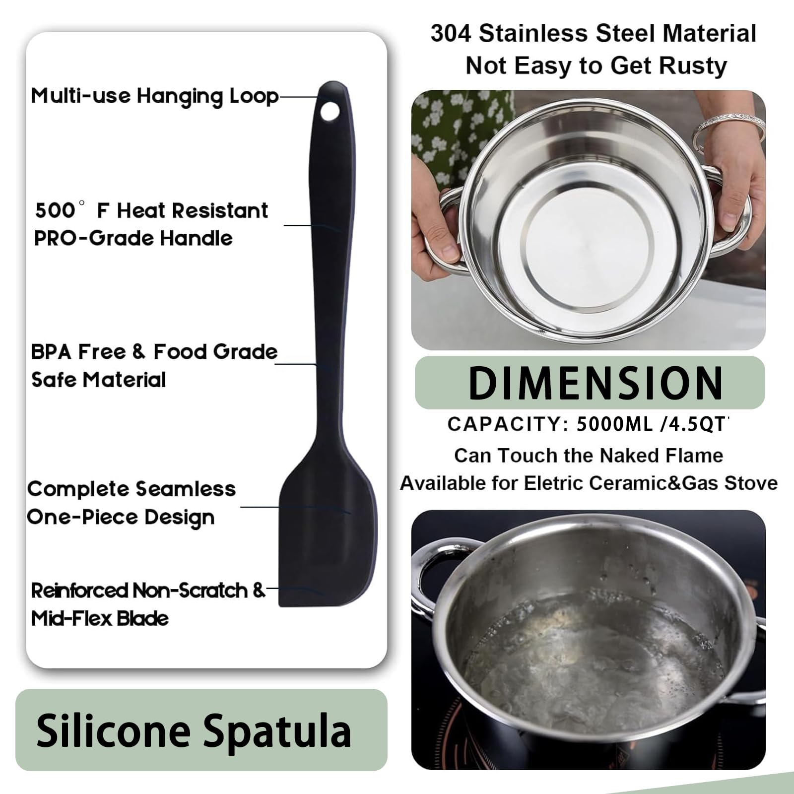 Marsheepy melting pot on stove ready for chocolate or candy