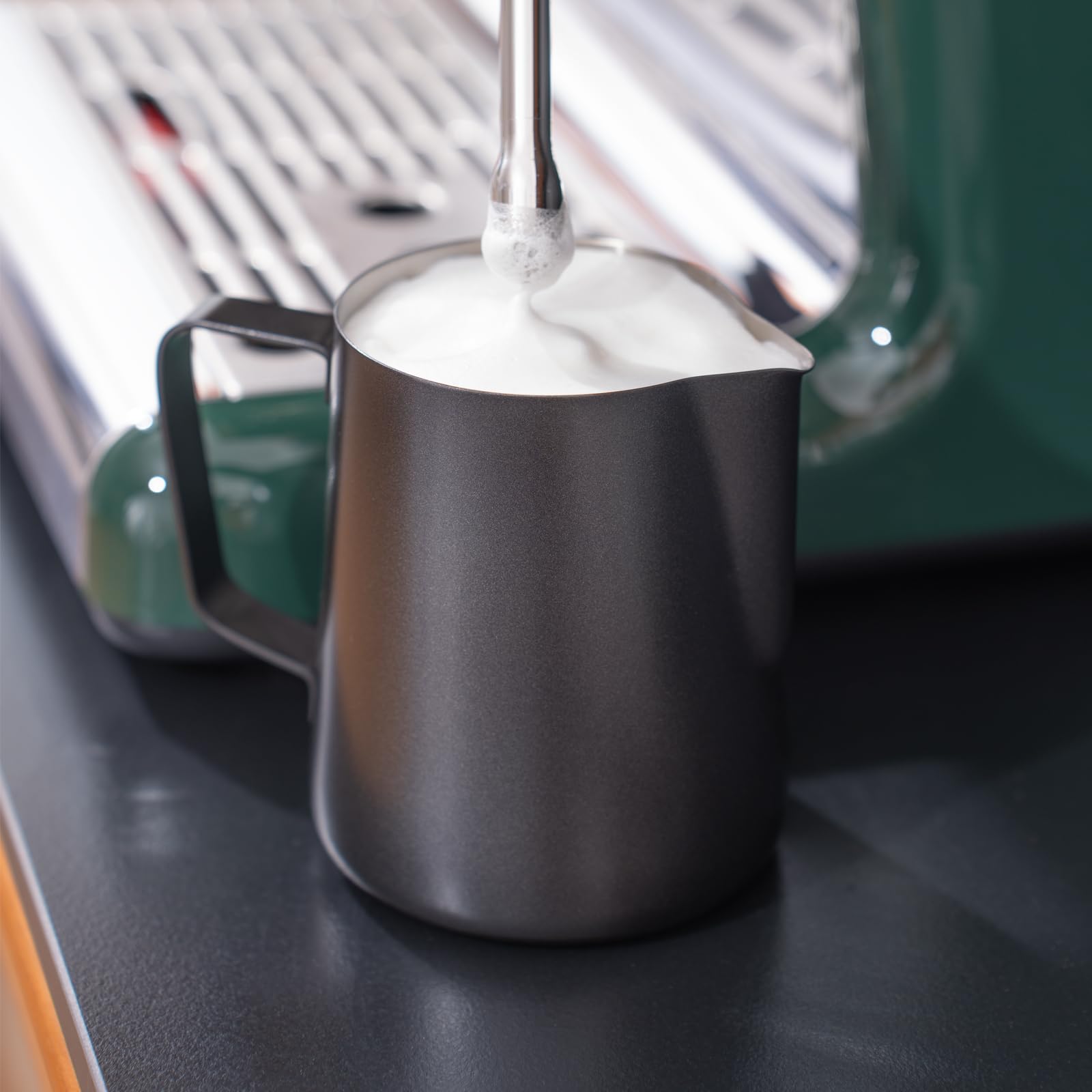 Marshine 20oz pitcher ideal for café-quality milk steaming