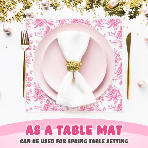 Marspark spring floral wax paper easy to fold and wrap