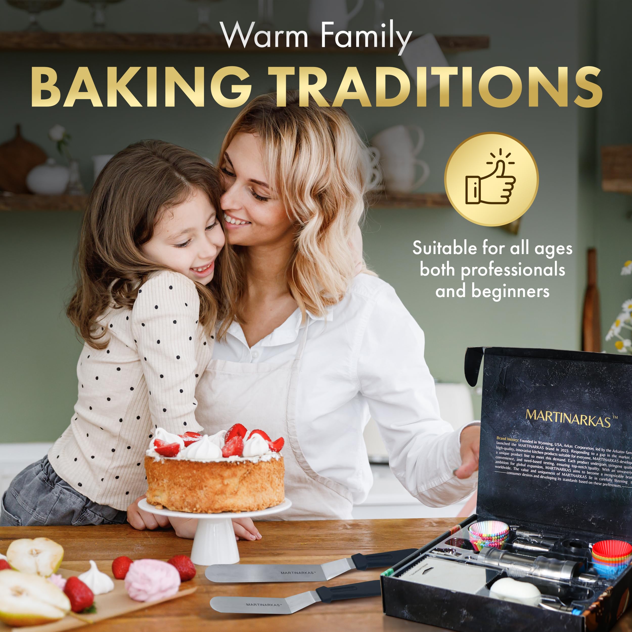 MARTINARKAS instruction manual guiding beginners to decorate confidently.