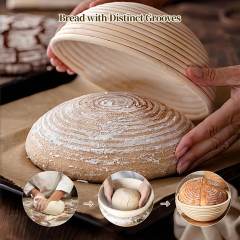 MarzeMuun proofing basket moisture control helps consistent crust and shape