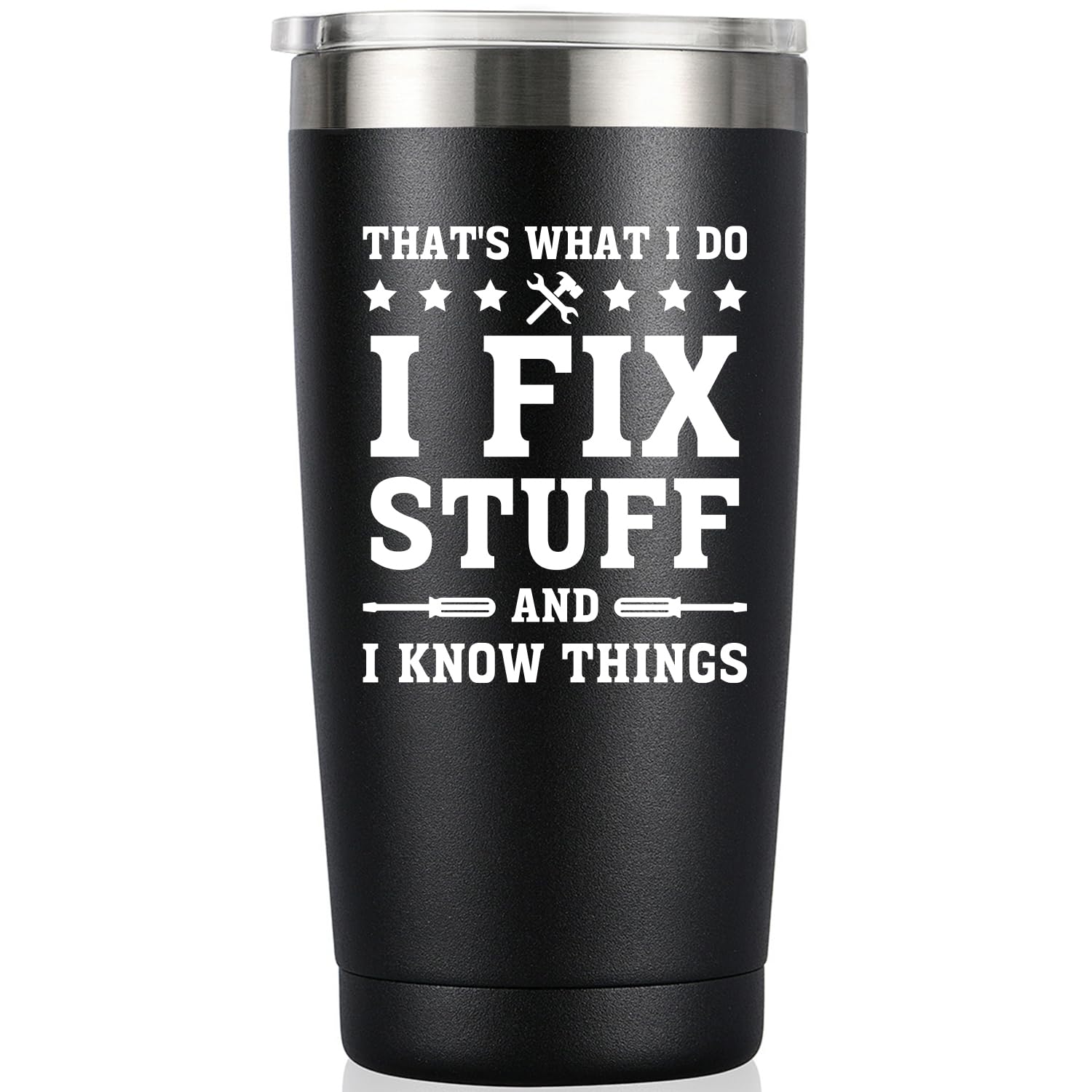 MASGALACC 20 oz funny gag gift tumbler for men, ideal for everyday use.