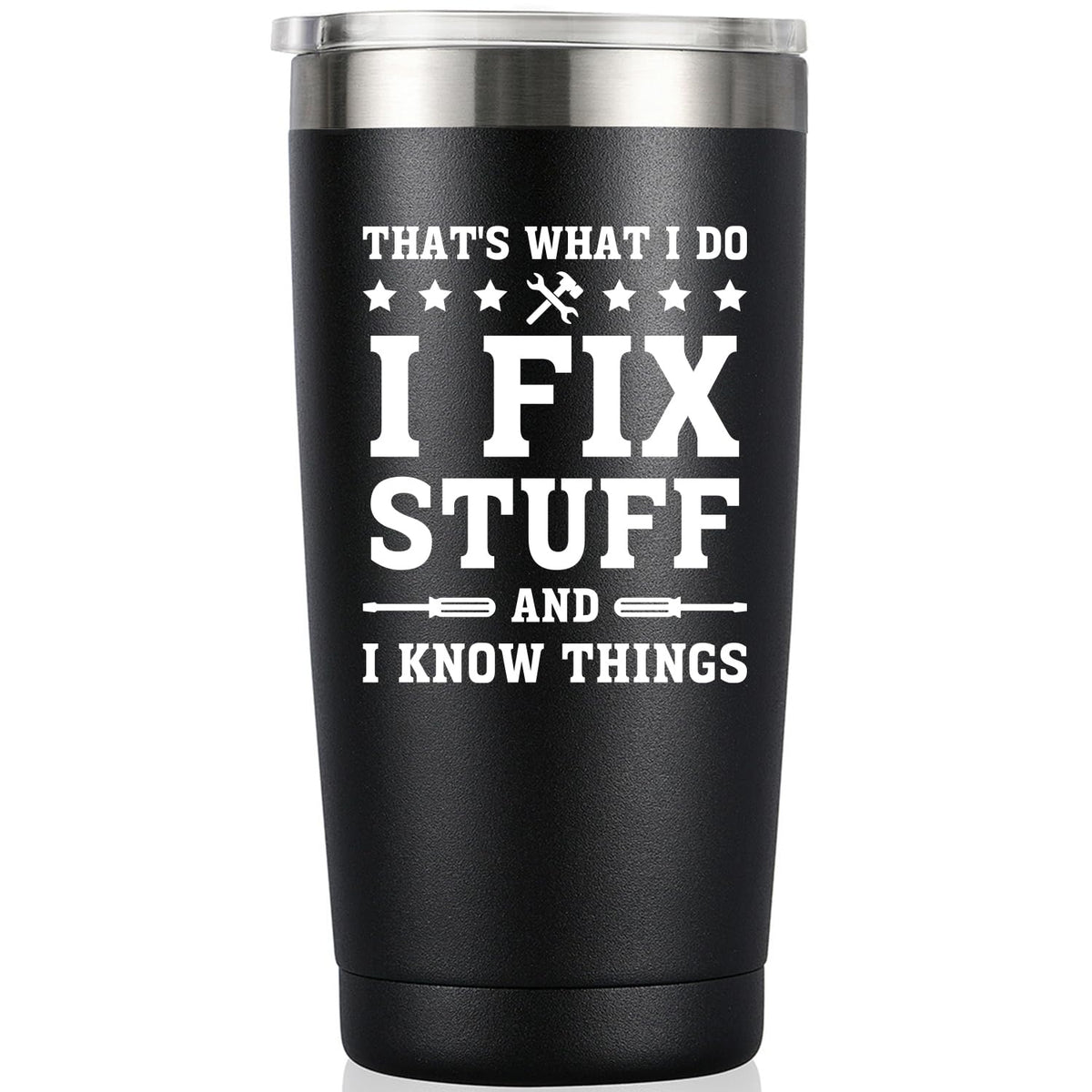MASGALACC 20 oz funny gag gift tumbler for men, ideal for everyday use.