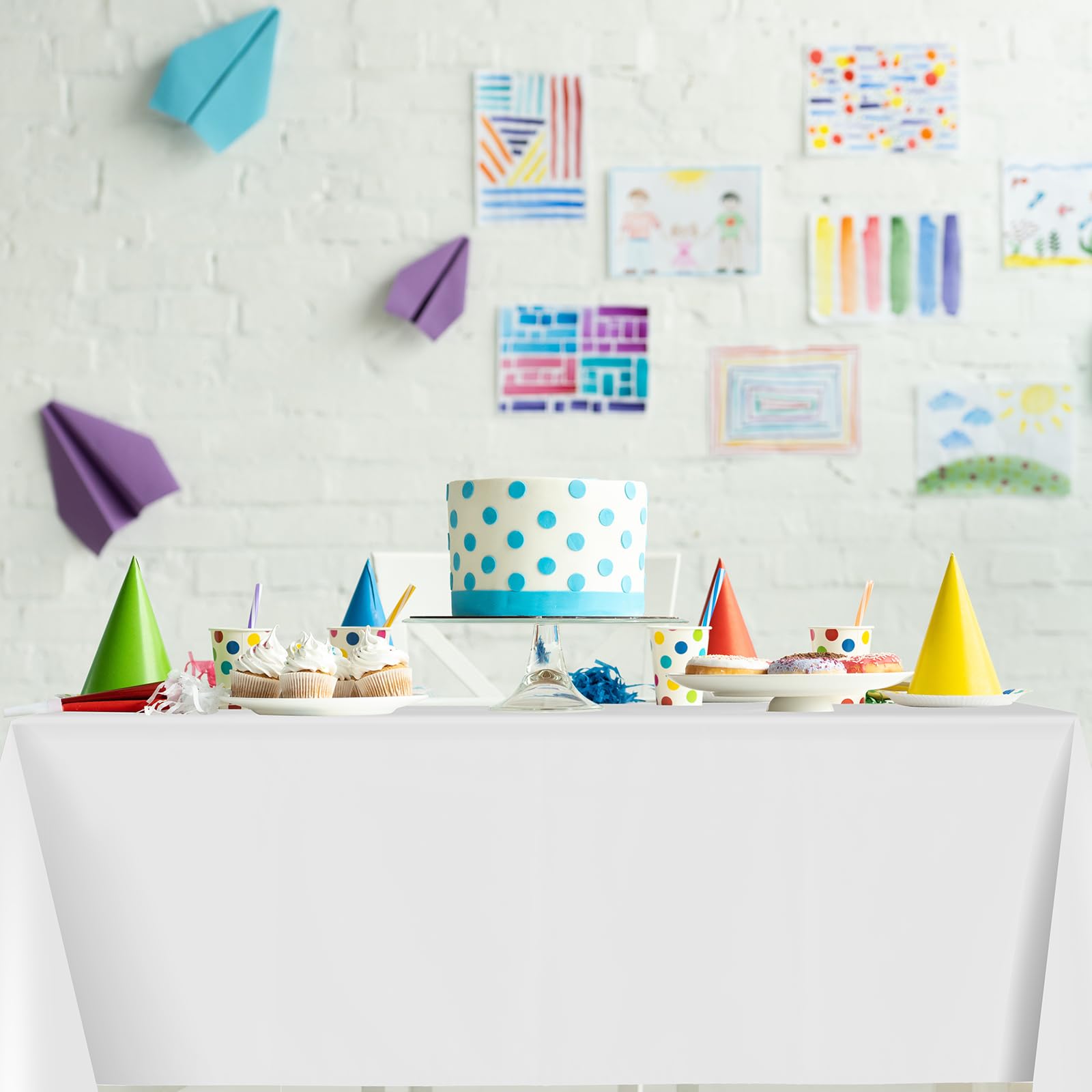 MASHAN disposable table cover for quick post-party cleanup
