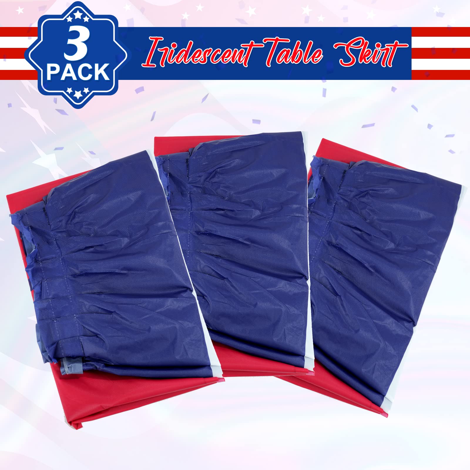 MASHAN plastic table skirt durable material for busy events