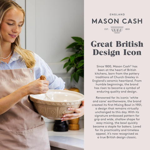 Mason Cash keeps garlic fresh longer with airflow