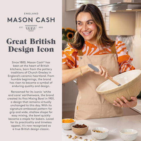 Mason Cash In the Forest dining preps set ready for gatherings.