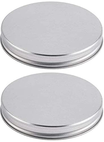 Mason Jar Lids embossed sides provide a secure grip for quick refills.