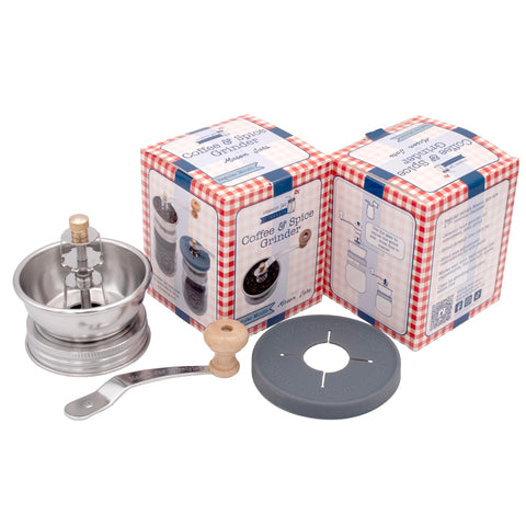 Ceramic burr grinder mechanism for consistent grinding