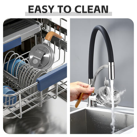 Universal wide-mouth compatibility ensures reuse with standard jars.