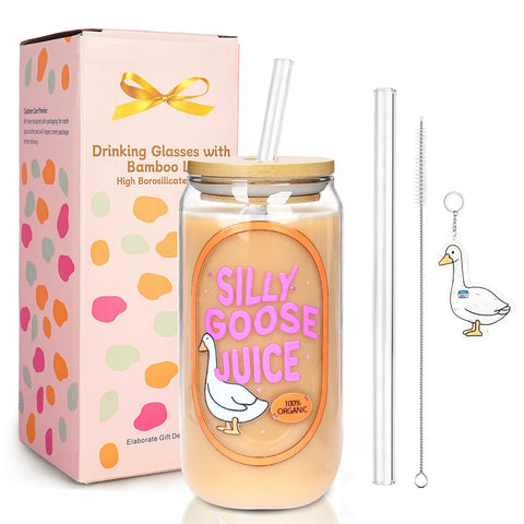 Mason Life Coquette pink glass cup with lid and straw, ideal for iced coffee