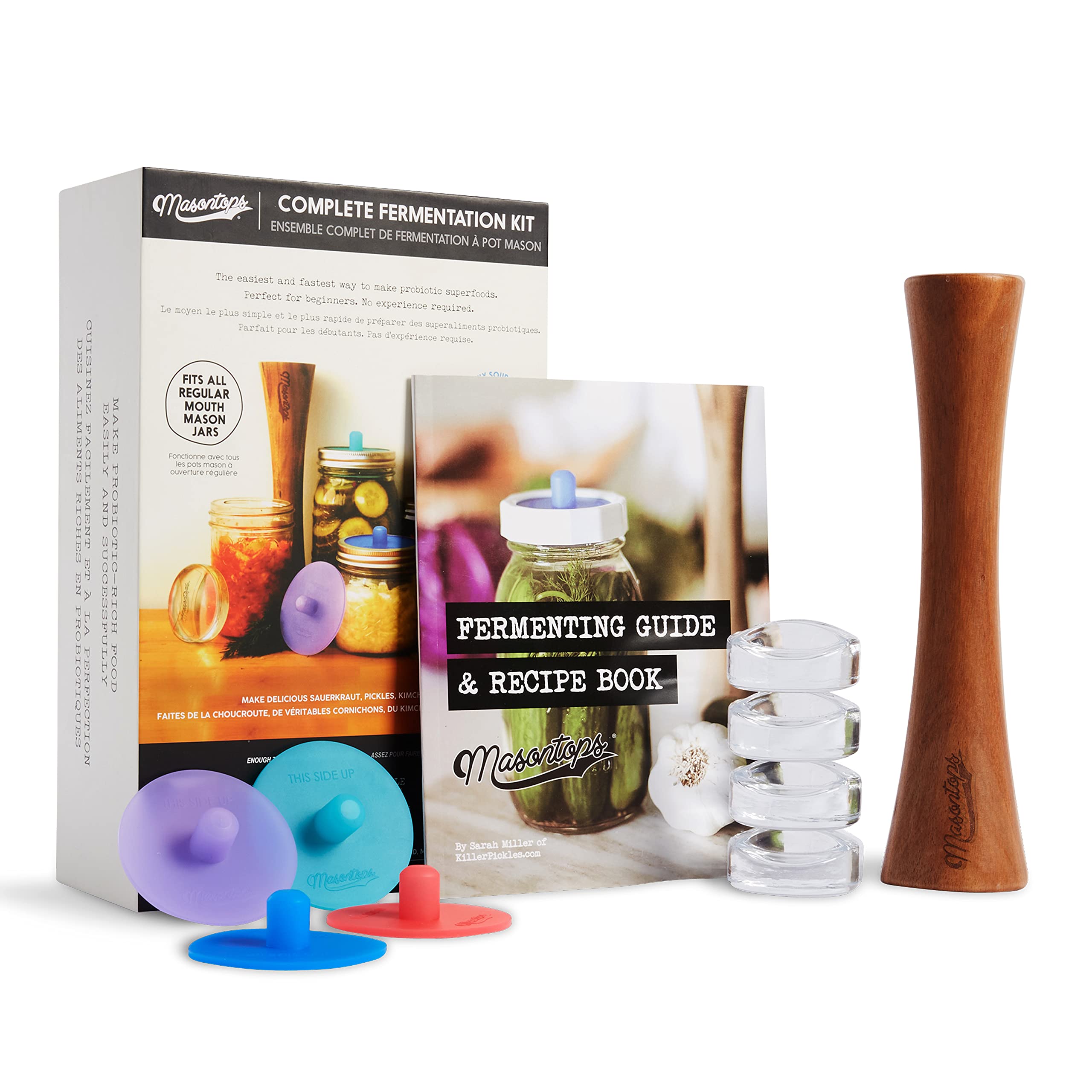 Masontops airlock tops: safe venting for small-batch fermentations