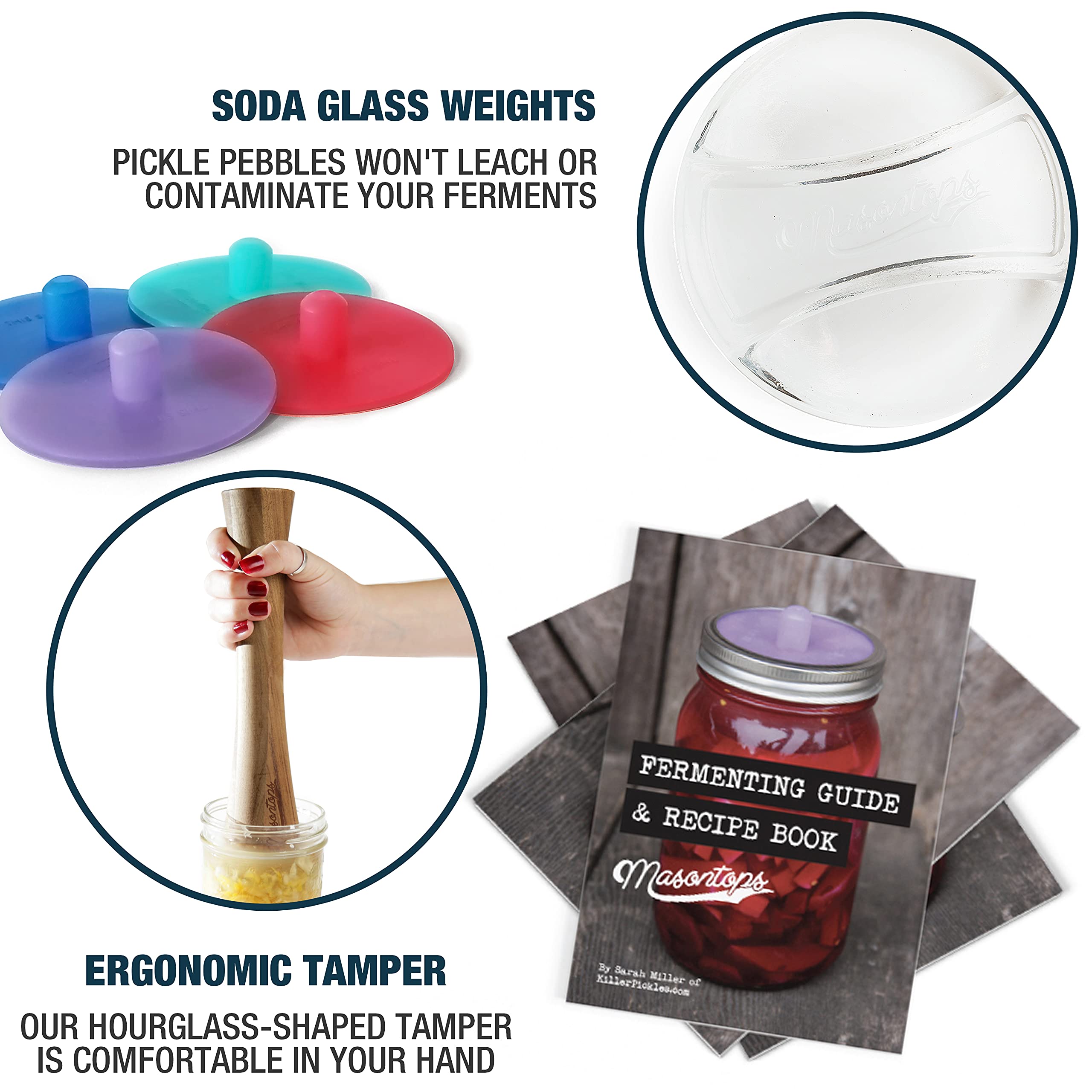 Masontops recipe book offers step-by-step ideas for probiotic ferments