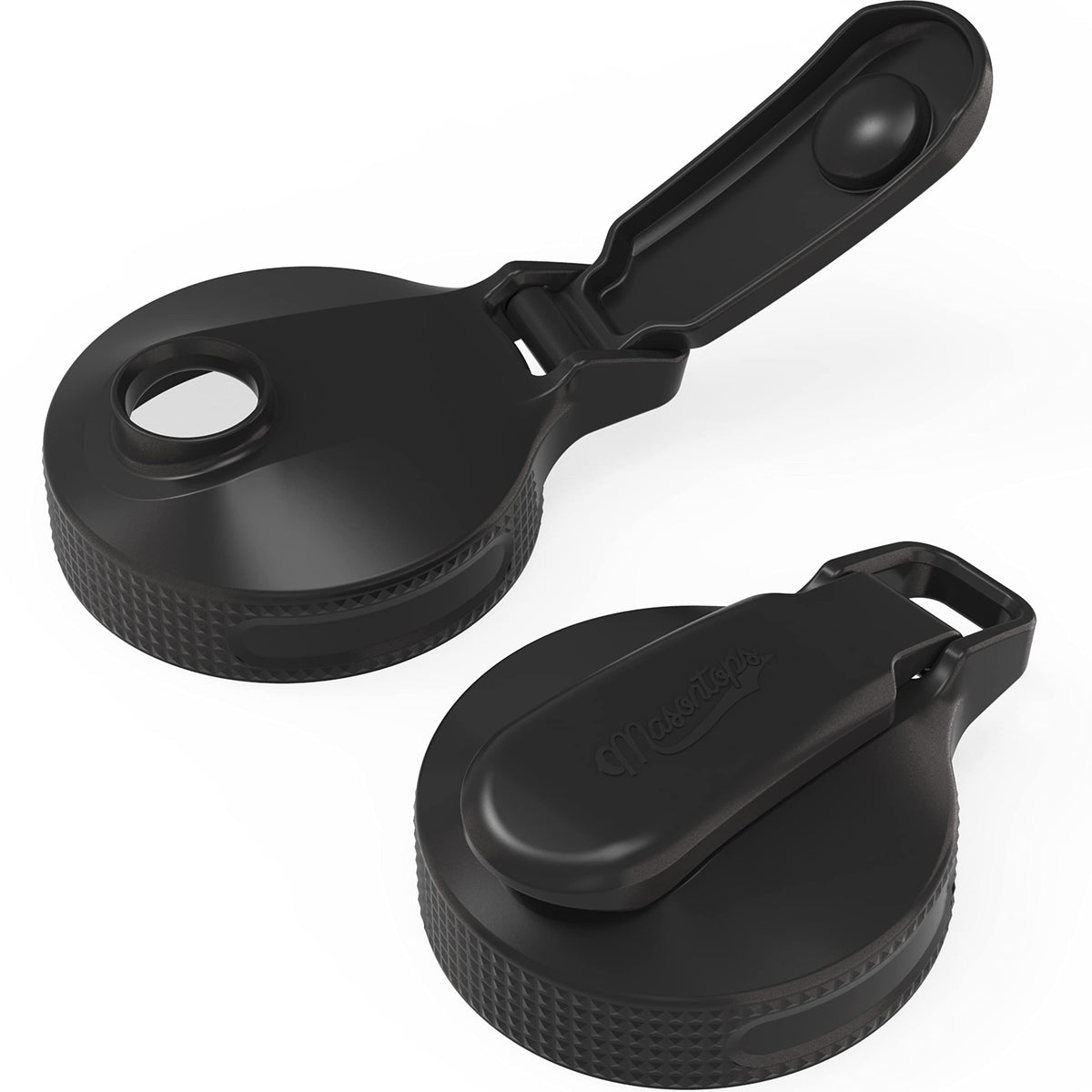 Masontops Multi Top regular-mouth pour spout lid enables smooth, measured pours from jars.