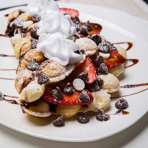 MasterChef Bubble Waffle Maker cleanup is fast thanks to nonstick surface