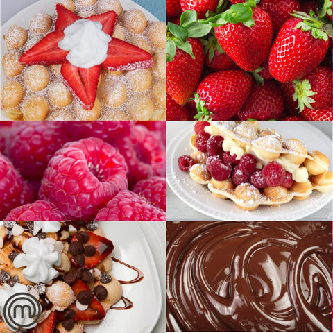 MasterChef Bubble Waffle Maker free recipe guide included for HK style ideas