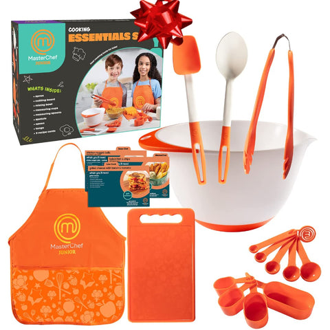 MasterChef Junior apron, kid-sized and durable for budding chefs.