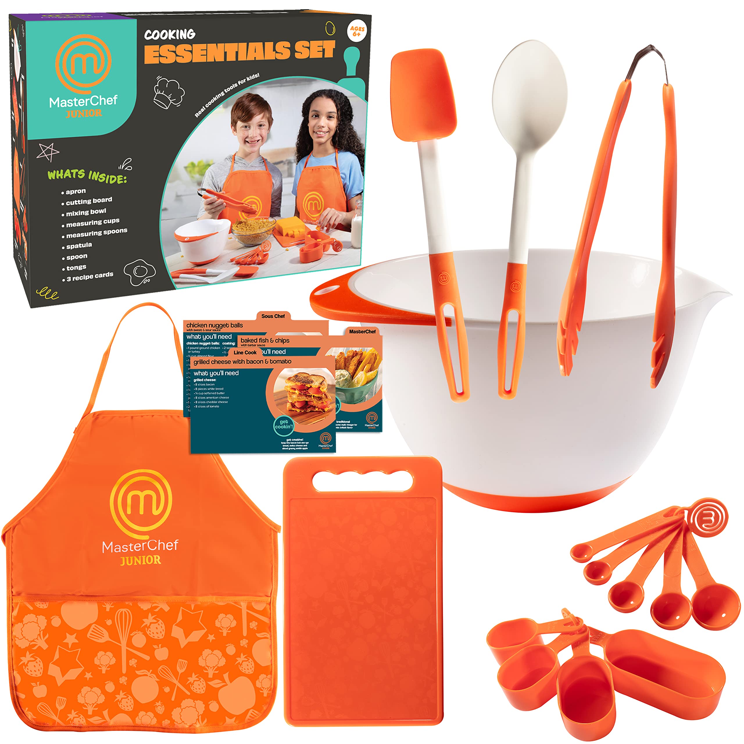 MasterChef Junior recipe cards, inspires cooking creativity with guided steps.