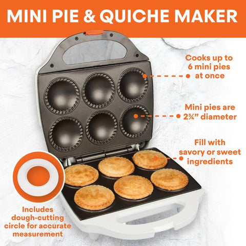 MasterChef mini pie baker demonstration of easy release after baking