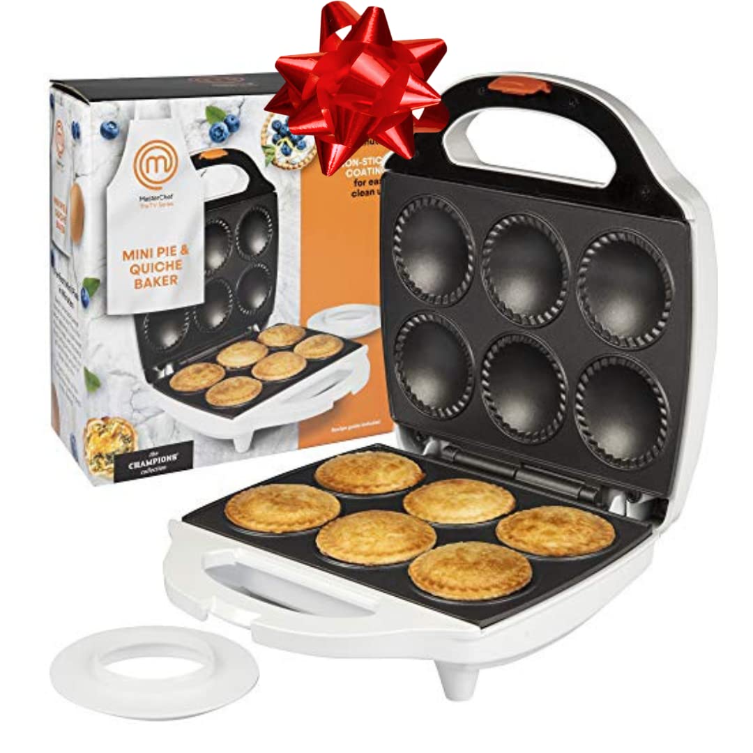 MasterChef mini pie baker with non-stick interior for easy release and cleanup