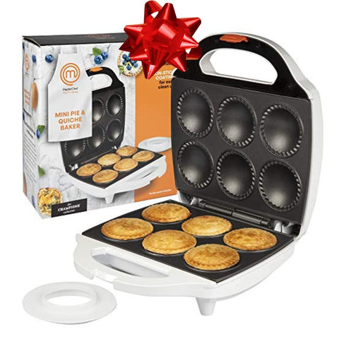MasterChef mini pie baker with non-stick interior for easy release and cleanup