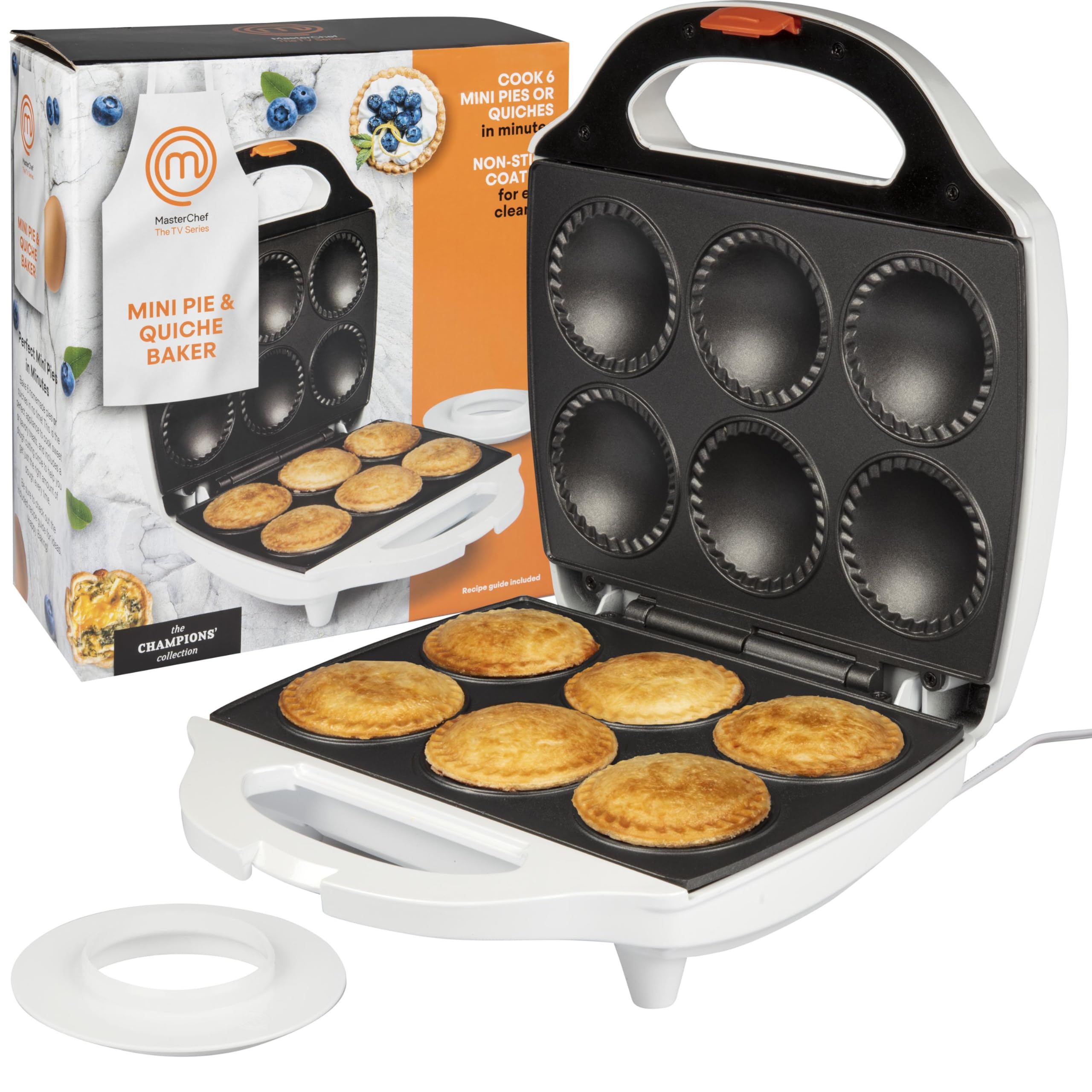 MasterChef mini pie baker ready to serve charming miniature treats