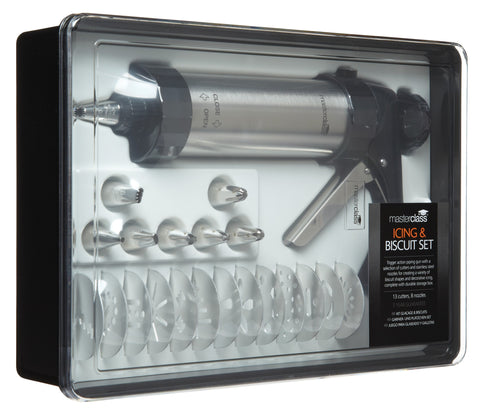 MasterCraft icing set Christmas-tree cutters inspire festive cookies
