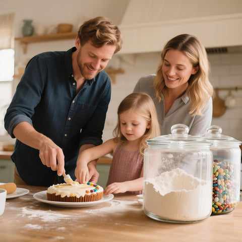 MASTERTOP silicone bags included provide extra reusable storage options.