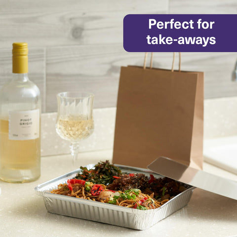 Matana 25-pack aluminum pans, cost-effective option for batch baking.