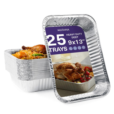 MATANA 9x13 pan top view highlights spacious surface for family-sized servings