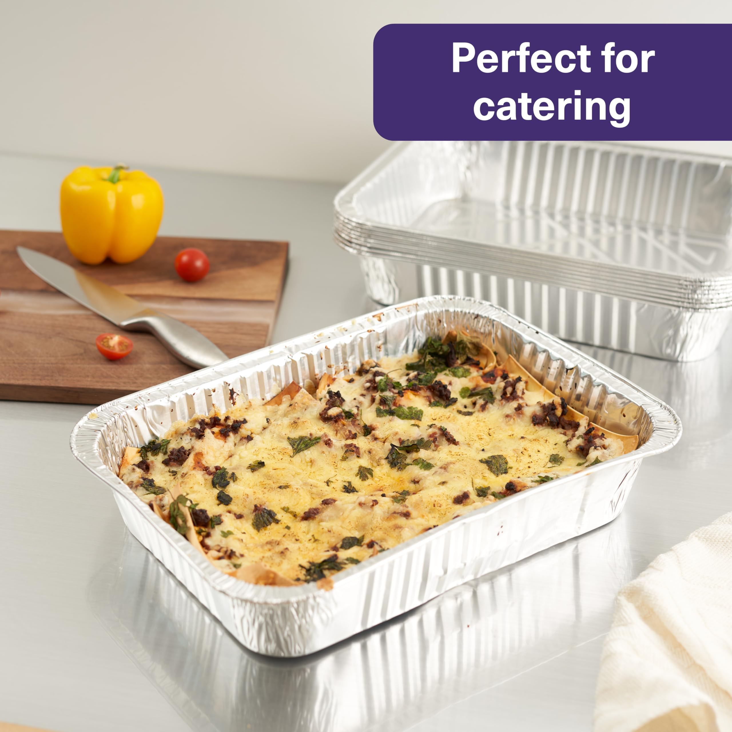 MATANA BPA-free aluminum construction ensures safe food contact and performance