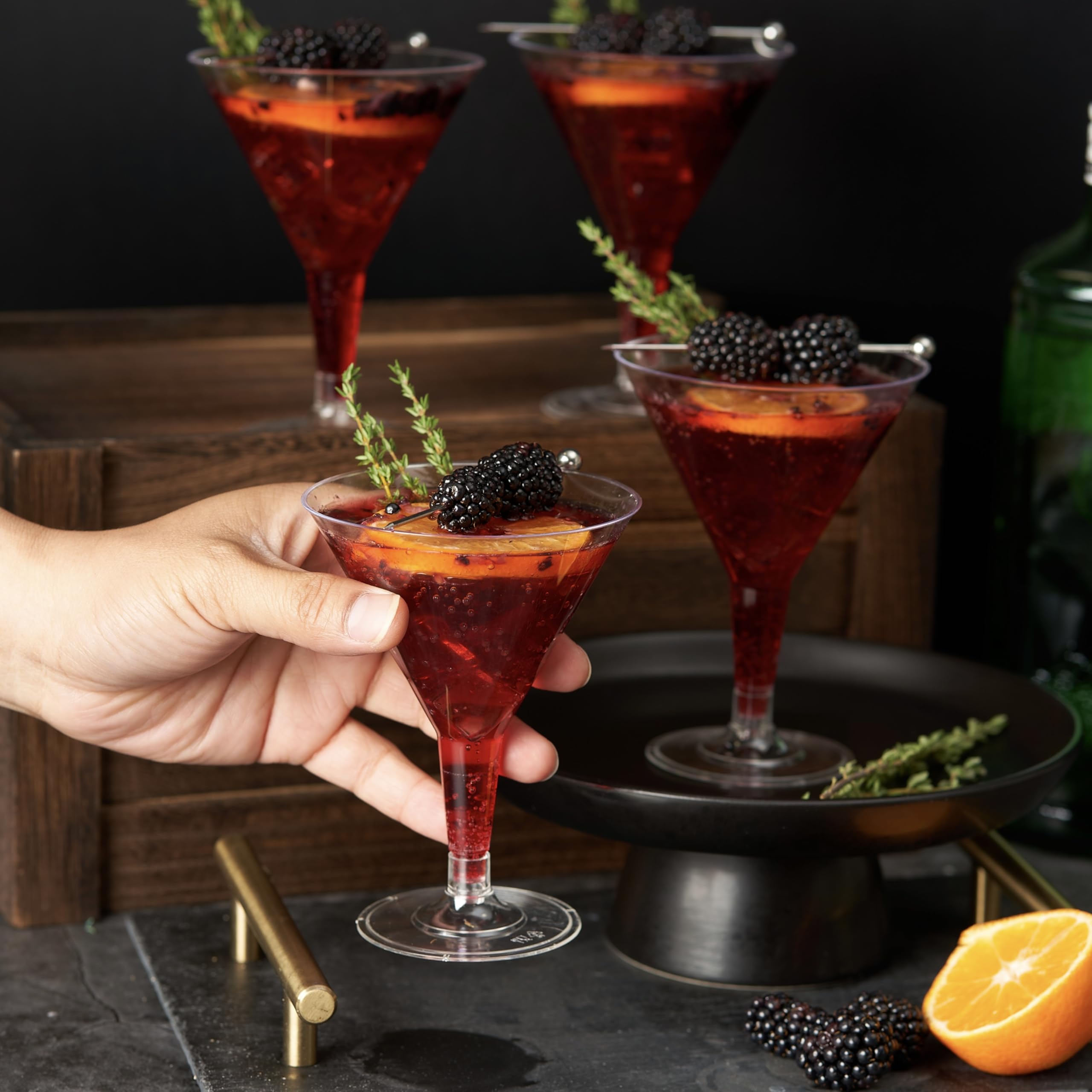 7 oz MATANA martini glasses suited for champagne, martinis, and margaritas