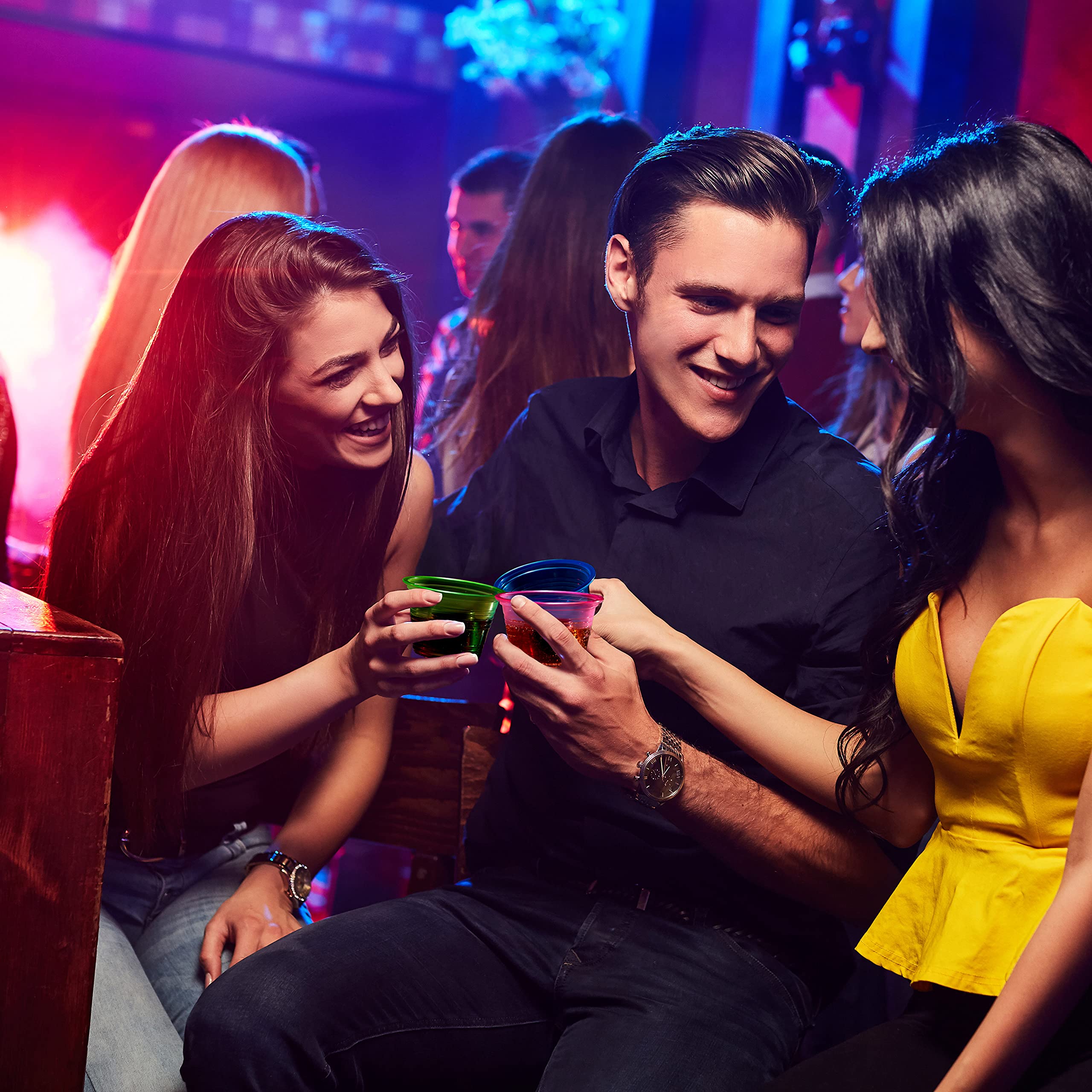 MATANA soft plastic material minimizes breakage during lively parties