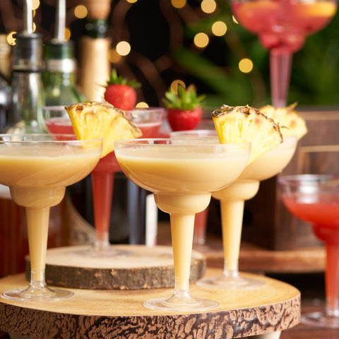 MATANA versatile cocktail glass for dressy events and outdoor celebrations.