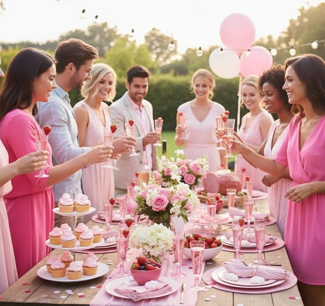 Matana perfect for weddings bridal showers and anniversaries with festive sparkle.