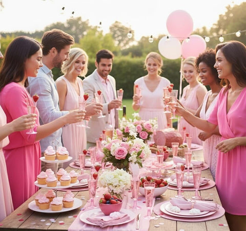 Matana perfect for weddings bridal showers and anniversaries with festive sparkle.
