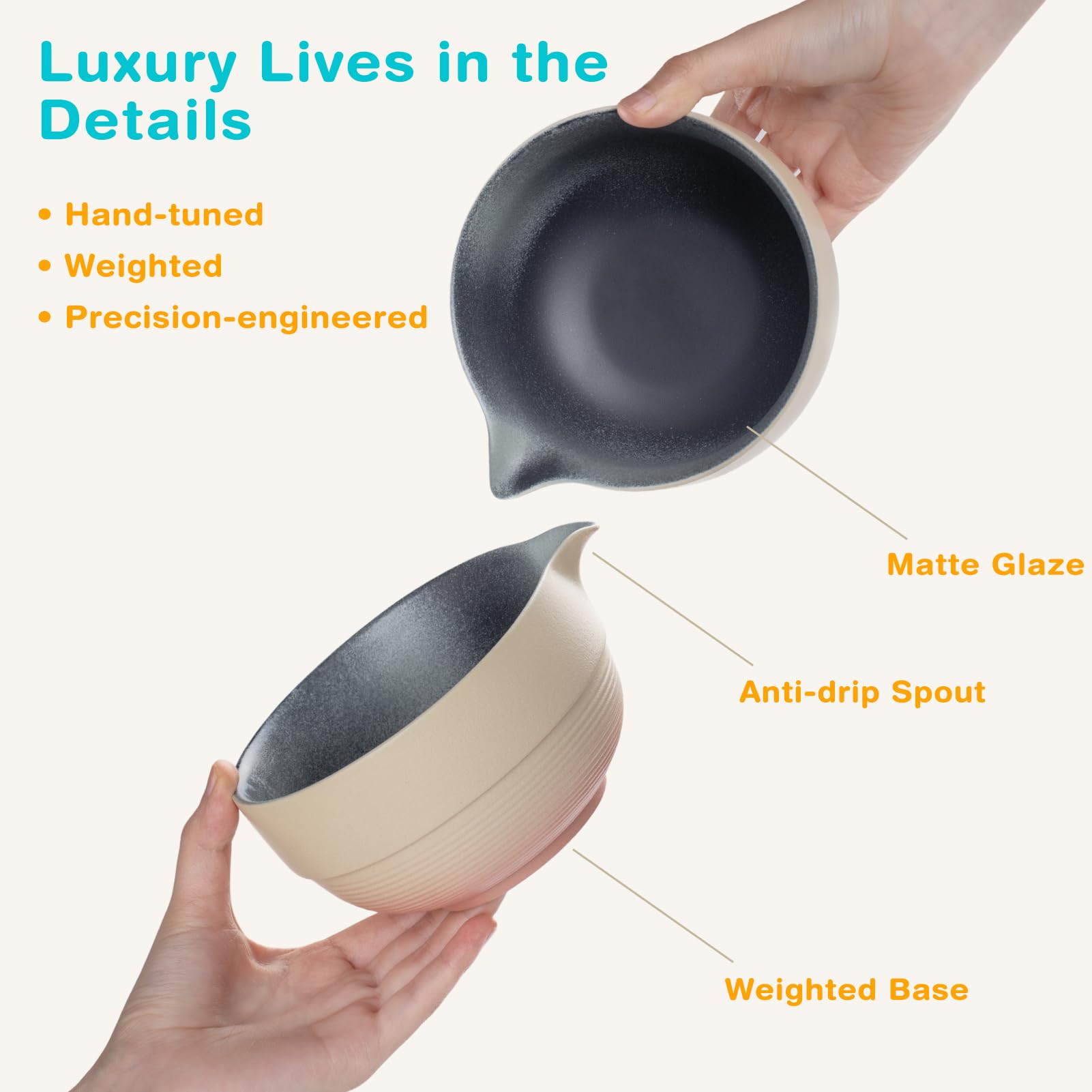 MatchaMantra fine sifter ensures smooth texture
