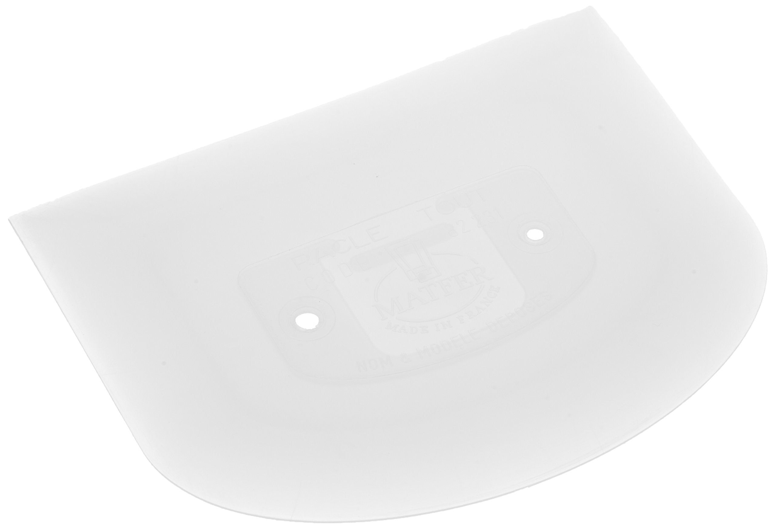 Matfer Bourgeat dough scraper cleans bowls and surfaces during use