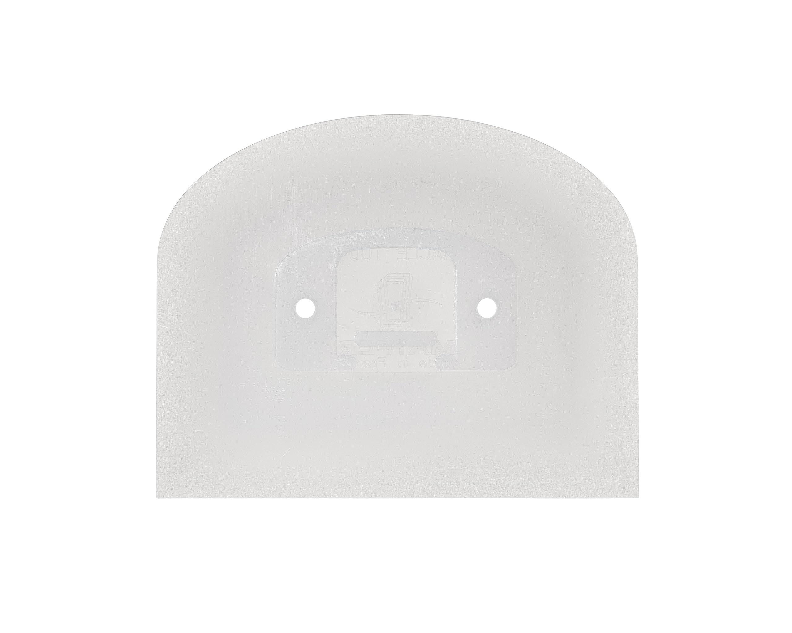 Matfer Bourgeat dough scraper curved edge for bowls and batter scraping