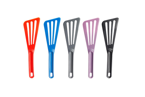 Matfer Bourgeat Exoglass spatula blue ergonomic handle for comfortable use