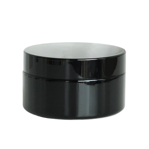 Matoolser black glass storage jar with UV-proof glass protects contents and preserves flavor.