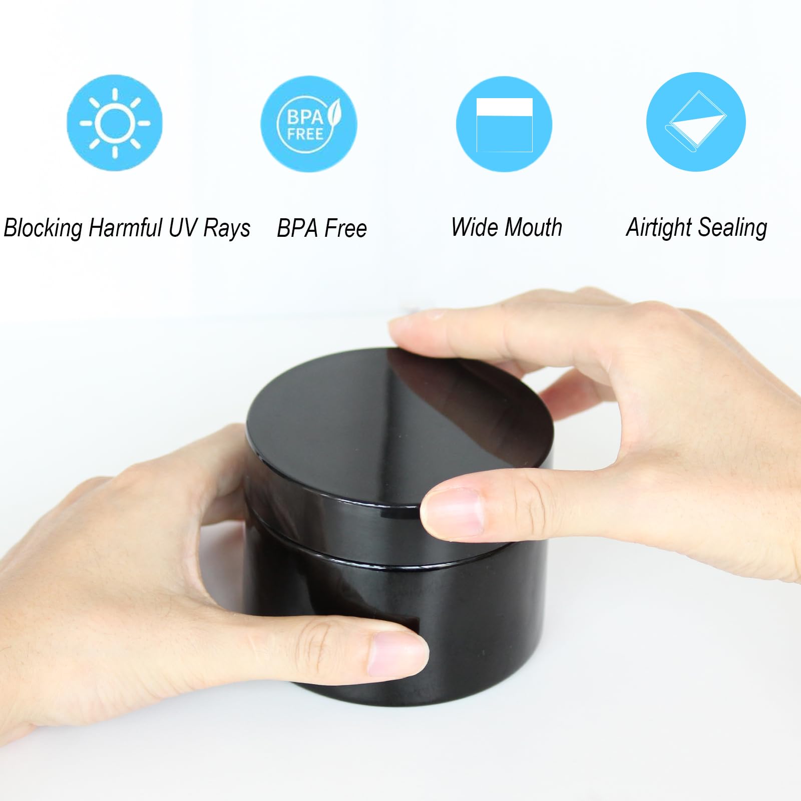 Matoolser portable spice jar designed for backpack-friendly storage on the go.