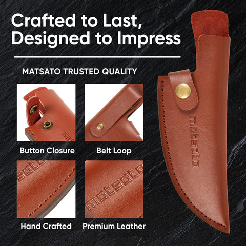 Matsato chef knife sharp edge enables clean, easy cuts