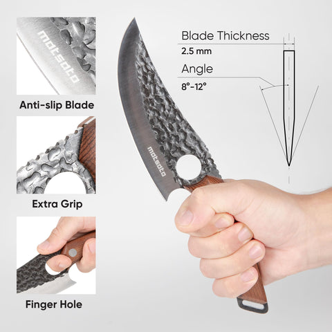 Matsato chef knife traditional-modern design blends heritage with performance