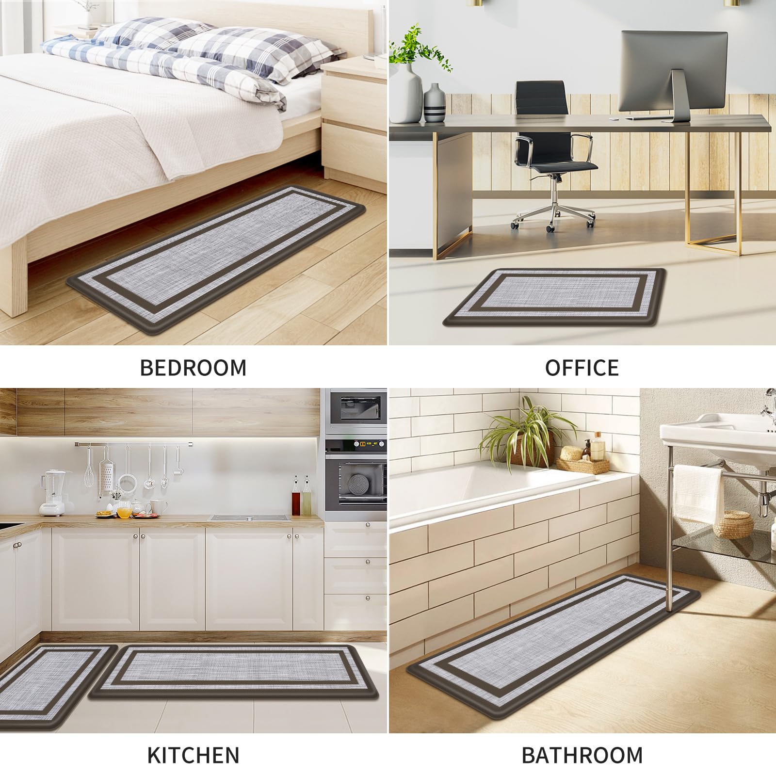Mattitude mat used on dry floor for safer standing during tasks.