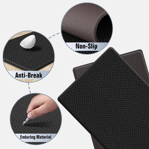 Mattitude Kitchen Mat large standing area supports kitchen tasks and desk work