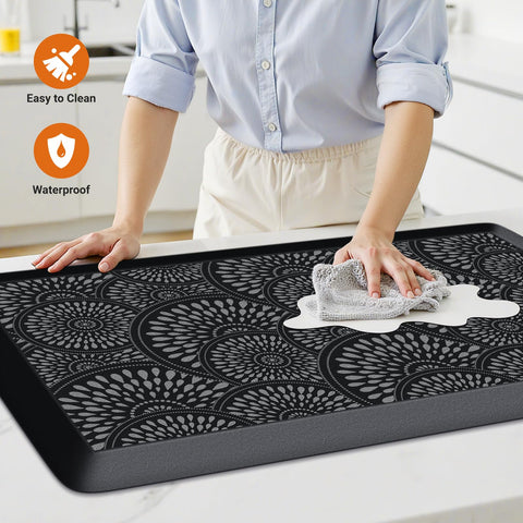 Mattitude Kitchen Mat used across kitchen, office, and laundry spaces