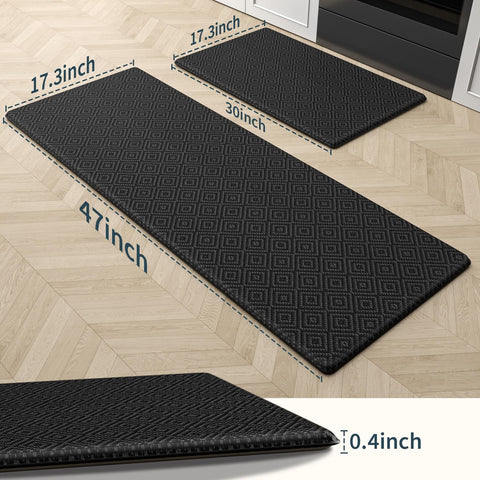 Mattitude Kitchen Mat waterproof surface protects floors from spills and stains
