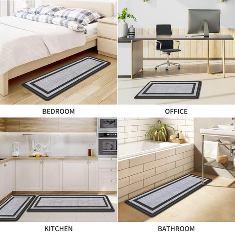 Mattitude mats suit home and office kitchens for versatile use.